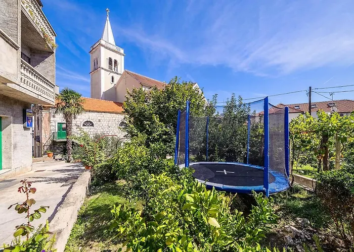 Family Friendly Seaside Zaton, Krka - 12416 Apartman