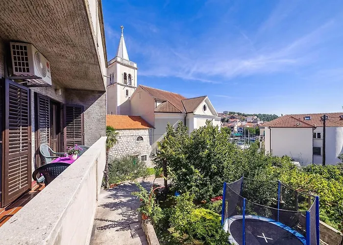 Family Friendly Seaside Apartments Zaton, Krka - 12416 *